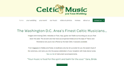 Desktop Screenshot of celticweddingmusic.com